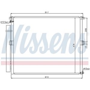 940106 Condenser, air conditioning NISSENS - Top1autovaruosad