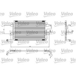 VALEO 817244 - A/C condenser fits: AUDI A3, TT; PEUGEOT 306; SEAT LEON, TOLEDO II; SKODA OCTAVIA I; SUBARU LEGACY III; VW BORA, 