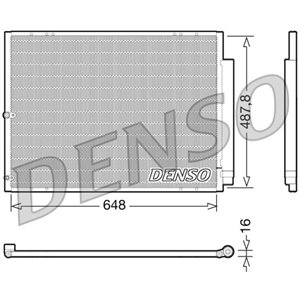 DCN51001 Конденсатор, кондиционер DENSO - Top1autovaruosad