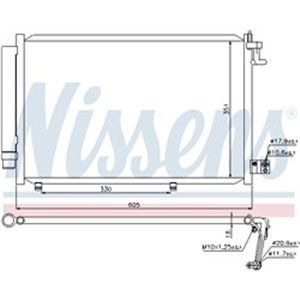 940108 Kondensaator,kliimaseade NISSENS - Top1autovaruosad