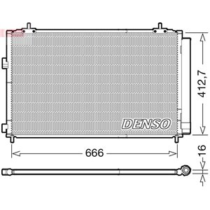 DCN50059 Condenser, air conditioning DENSO - Top1autovaruosad