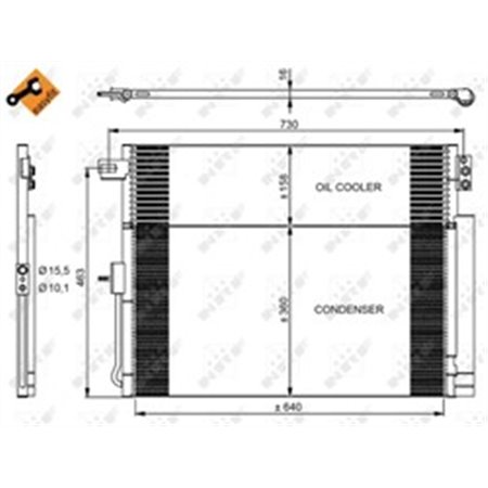 350038 Kondensaator,kliimaseade NRF