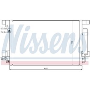 940029 Condenser, air conditioning NISSENS - Top1autovaruosad