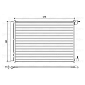 VALEO 814468 - A/C condenser (with dryer) fits: MERCEDES AMG GT (C190), AMG GT (R190), AMG GT (X290), C (A205), C (C205), C T-MO