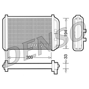 DENSO DRR09033 - Heater fits: FIAT DUCATO 2.0-2.8D 12.01-