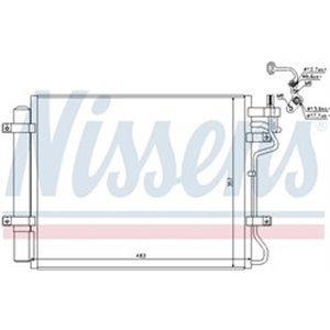 940314 Condenser, air conditioning NISSENS - Top1autovaruosad