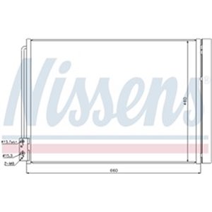 940110 Condenser, air conditioning NISSENS - Top1autovaruosad