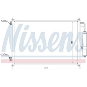 940121 Condenser, air conditioning NISSENS - Top1autovaruosad