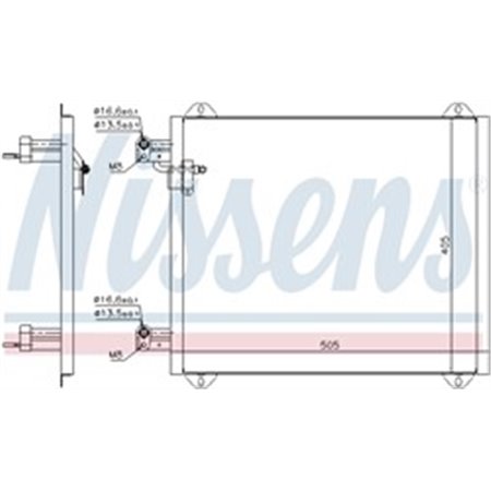 94584 Kondensaator,kliimaseade NISSENS