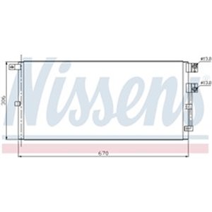 94916 Kondensaator,kliimaseade NISSENS - Top1autovaruosad