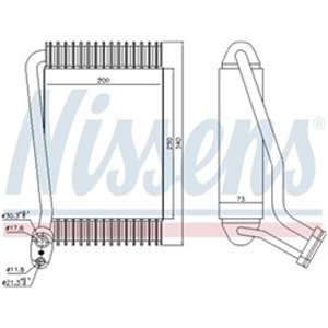 NIS 92143 Aurusti, kliimaseade sobib: AUDI 80 B4, A4 B5 1.6 2.8 03.94 09.01