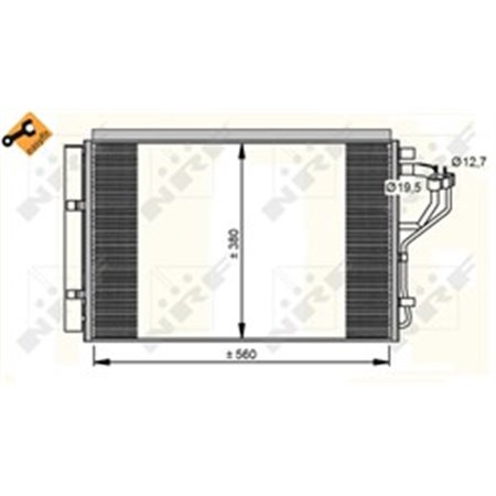 35996 Condenser, air conditioning NRF