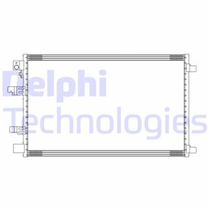 CF20310 Конденсатор, кондиционер DELPHI - Top1autovaruosad