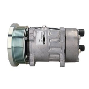 SANDEN SD7H15-4637 - Air-conditioning compressor fits: FIATAGRI 670, 670 DT, G 170, G 190, G 210, G 240; NEW HOLLAND 8670, 8670 