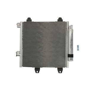 THERMOTEC KTT110397 - A/C condenser (with dryer) fits: CITROEN C1; PEUGEOT 107; TOYOTA AYGO 1.4D 06.05-09.14