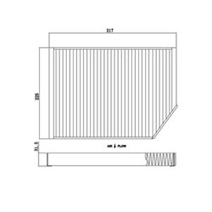 FEBI 174437 - Cabin filter with activated carbon fits: AUDI E-TRON GT; BENTLEY CONTINENTAL, FLYING SPUR; PORSCHE PANAMERA, PANAM