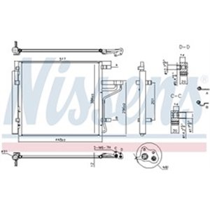 941184 Condenser, air conditioning NISSENS - Top1autovaruosad