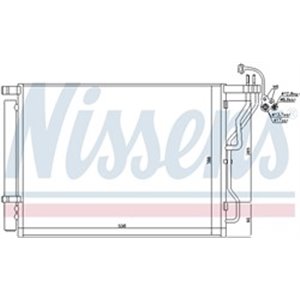 NISSENS 940563 - A/C condenser (with dryer) fits: HYUNDAI SONATA VI; KIA OPTIMA 2.0 01.11-
