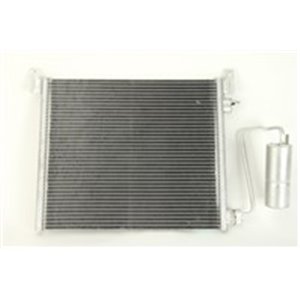 NRF 35741 - A/C condenser (with dryer) fits: CADILLAC BLS; OPEL SIGNUM, VECTRA C, VECTRA C GTS; SAAB 9-3 1.9D/2.8/3.0D 02.03-