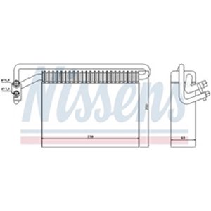 92177 Evaporator, air conditioning NISSENS - Top1autovaruosad