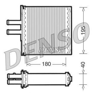 DENSO DRR09061 - Heater fits: FIAT PUNTO 1.1-1.7D 09.93-06.00