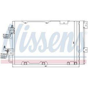 NISSENS 94809 - A/C condenser (with dryer) fits: OPEL ASTRA H, ASTRA H GTC, ZAFIRA B, ZAFIRA B/MINIVAN 1.6/1.6CNG/2.0 03.04-04.1