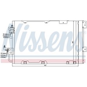 NIS 94809 Kliimasüsteemi soojusvaheti (kuivatiga) sobib: OPEL ASTRA H, ASTR
