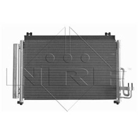 NRF 350002 - A/C condenser (with dryer) fits: KIA RIO I 1.3/1.5 08.00-02.05