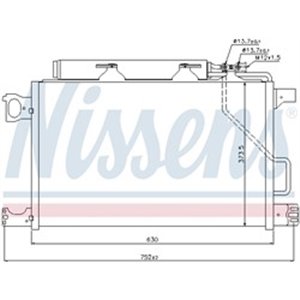 94794 Kondensaator,kliimaseade NISSENS - Top1autovaruosad