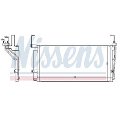 94451 Конденсатор, кондиционер NISSENS