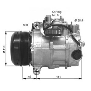 32676 Kompressor, luftkonditionering NRF - Top1autovaruosad