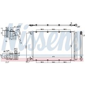 940432 Condenser, air conditioning NISSENS - Top1autovaruosad