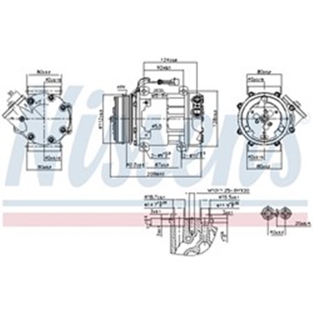 89347 Kompressor,kliimaseade NISSENS