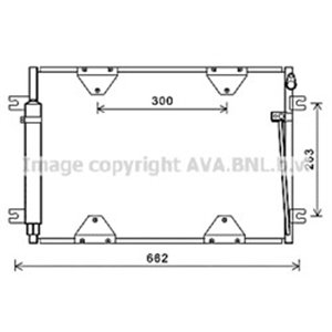 SZ5139D Конденсатор, кондиционер AVA QUALITY COOLING - Top1autovaruosad