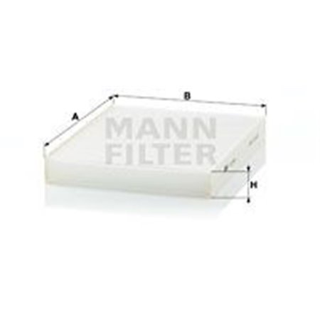 CU 26 001 Фильтр, воздух во внутренном пространстве MANN-FILTER