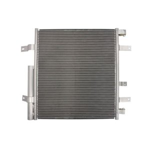THERMOTEC KTT110337 - A/C condenser 460x534x16 fits: MERCEDES ATEGO 2, ECONIC 2 10.04-