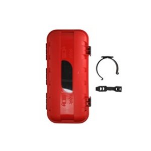 CARGOPARTS CARGO-6KG - Fire extinguisher box/brackets 6kg tear drop