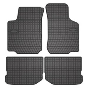These rubber car mats are made to measure for the above types of vehicles. They have an anti-slip finish on the reverse side to 