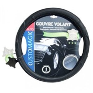 Leather steering wheel cover - Premium Fi - Top1autovaruosad