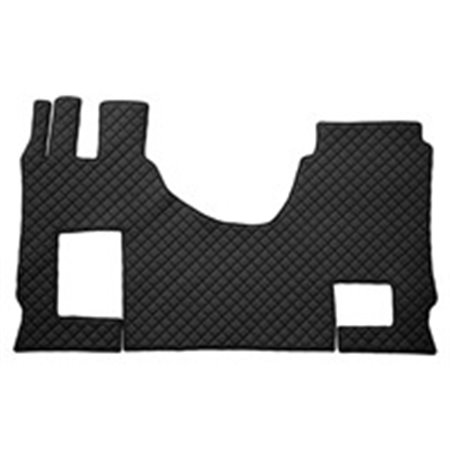 F-CORE FL43 BLACK - Floor mat F-CORE, convertible passenger seat, on the whole floor, quantity per set 3 szt. (material - eco-le