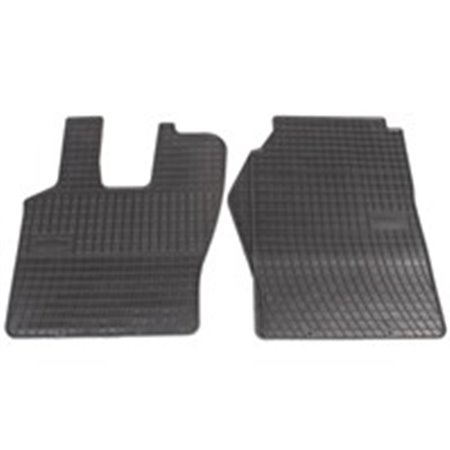 MAMMOOTH MMT A040 600076RG - Rubber mats BASIC (rubber, 2 pcs, colour black, cab type: G R) fits: SCANIA P,G,R,T 03.04-