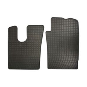 MMT A040 401822 Rubber mats BASIC (rubber, set, 2 pcs, colour black, cab type: R
