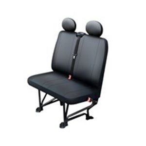 Seat cover made of durable and high-quality synthetic leather. Suitable for: CITROEN Jumper DAEWOO Lublin 1,2,3 FIAT Ducato FORD