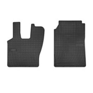 MAMMOOTH MMT A040 600076 - Rubber mats BASIC (rubber, 2 pcs, colour black) fits: SCANIA 4 05.95-04.08