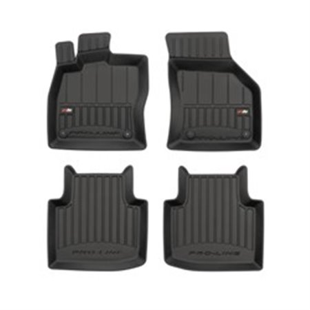 FROGUM FRG 3D407046 - Rubber mats proLine 3D (rubber / tpe, set, 4 pcs, colour black) fits: SKODA SUPERB III 03.15- Liftback / S