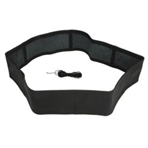 The steering wheel cover is made of high-quality leather. It is resistant to abrasion, tear, stretching or bending. The quality 