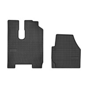 MAMMOOTH MMT A040 600078MPII - Rubber mats BASIC (rubber, 2 pcs, colour black) fits: MERCEDES ACTROS MP2 / MP3 10.02-