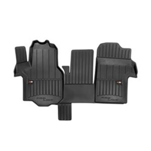 FROGUM FRG 3D409255 - Rubber mats proLine 3D (rubber / tpe, set, 1 pcs, colour black) fits: MAN TGE; VW CRAFTER 09.16- Delivery 