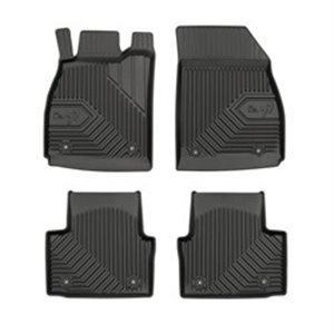 FROGUM FRG77408524 - Rubber mats No. 77 (front/rear, ultraflex dp, set, 4 pcs, colour black) fits: OPEL INSIGNIA A, INSIGNIA A C