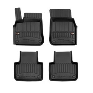 FROGUM FRG 3D408265 - Rubber mats proLine 3D (rubber / tpe, set, 4 pcs, colour black) fits: VW TOUAREG 11.17- SUV